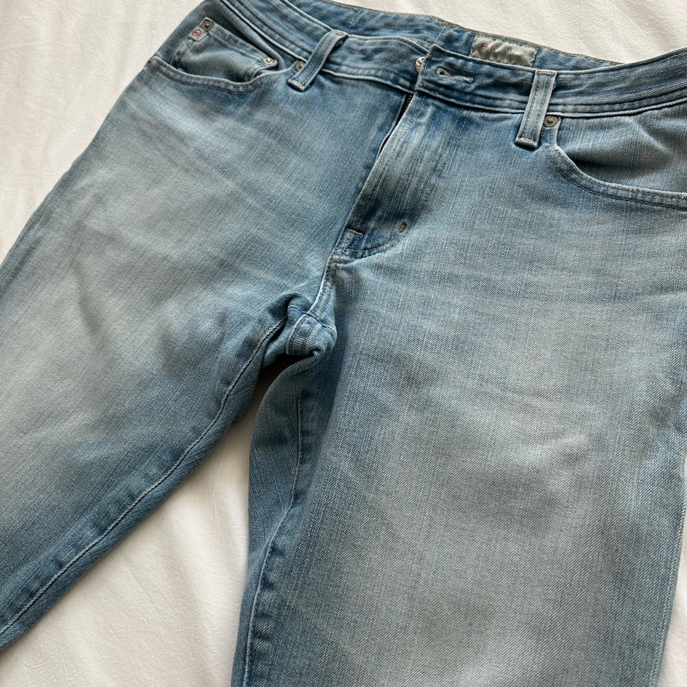 Men’s AG Graduate Slim Straight Blue Denim Jeans